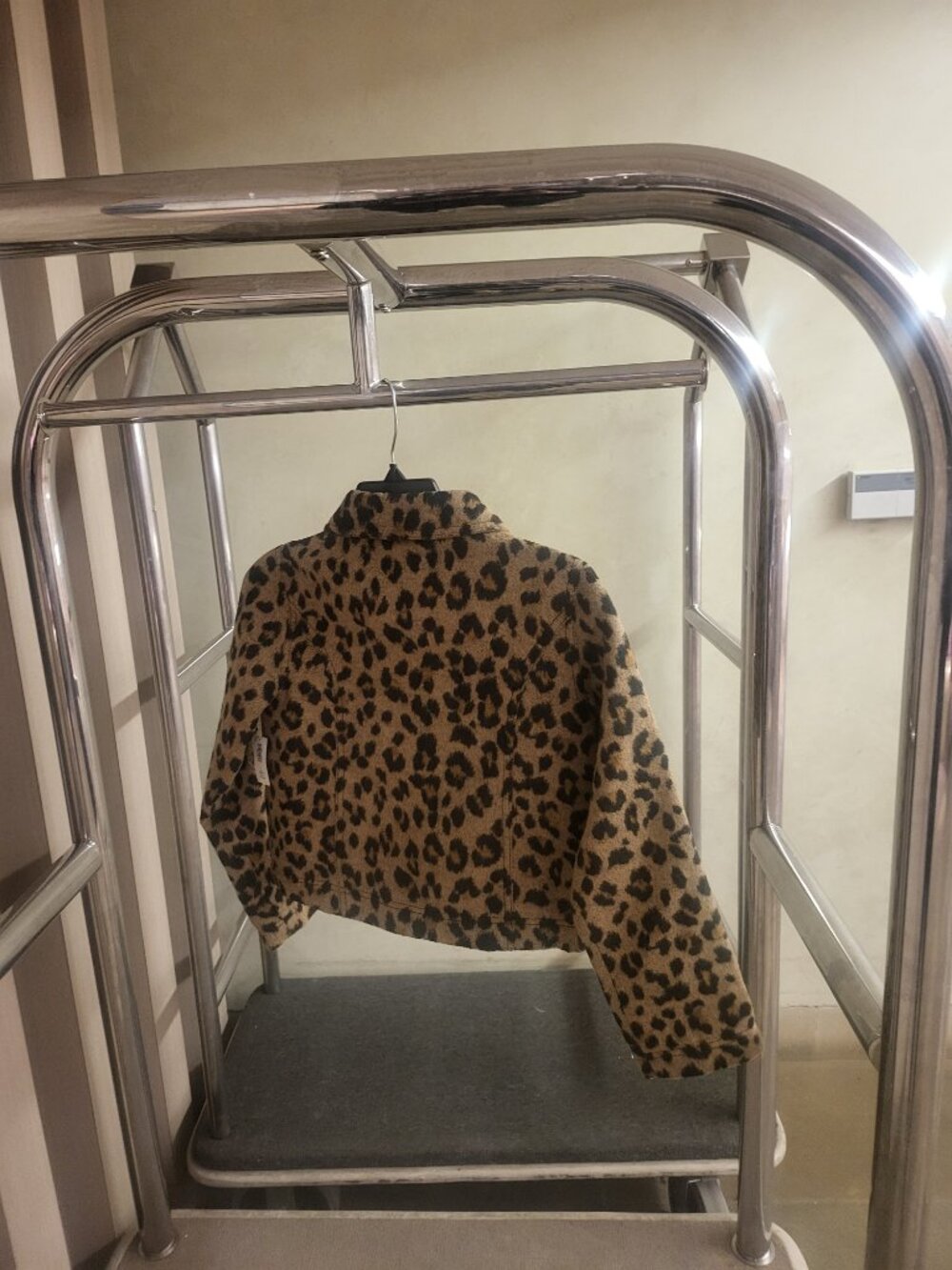 Vintage Old Navy Animal Print Motorcycle Jacket - Picture 5 of 15